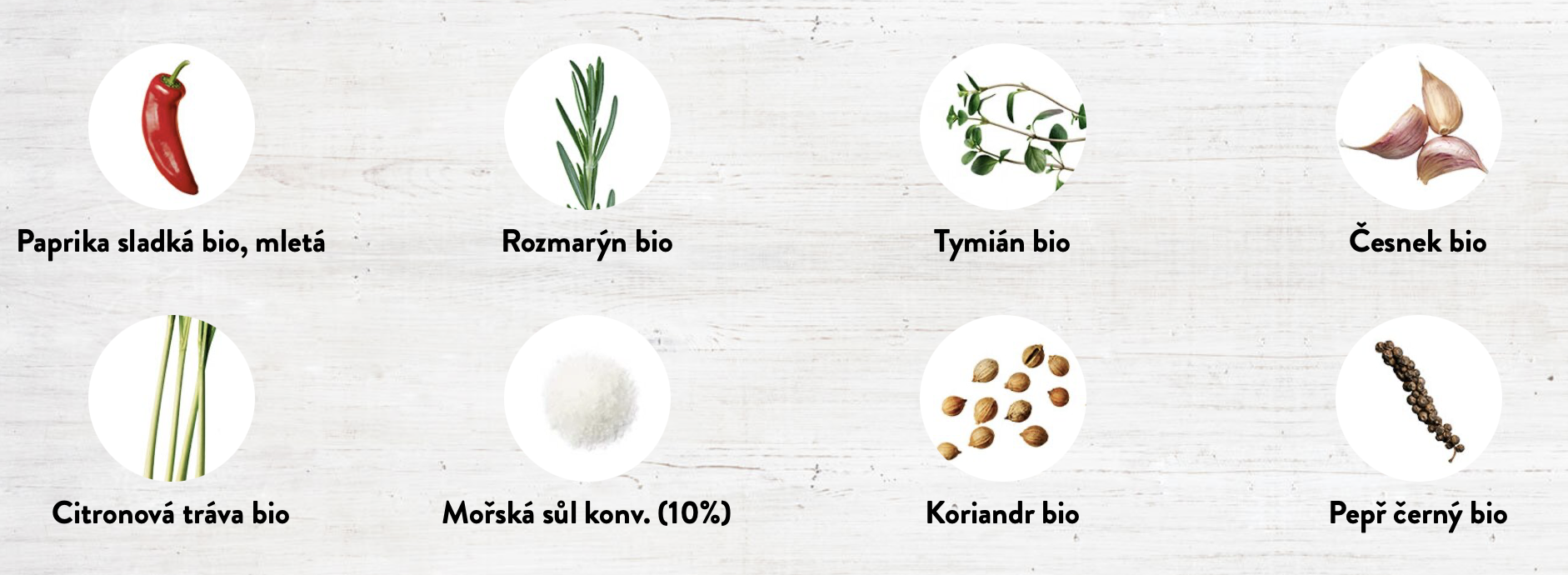 Koření na kuře paní domácí, kořenící přípravek bio, 35 g